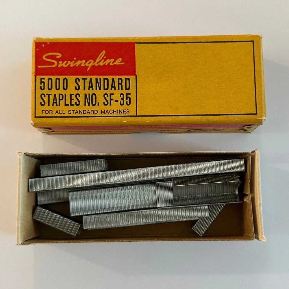 Vintage Swingline 5000 Standard Staples No. SF-35 Made in USA Office Supplies